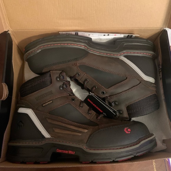 Men’s Wolverine steal toed boots main image 4